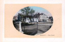 La gare et le monument des États Généraux.