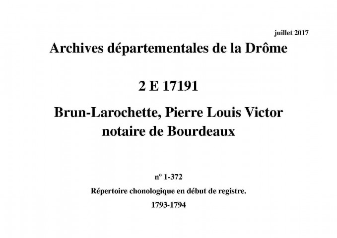 8 janvier 1793-9 nivôse an II