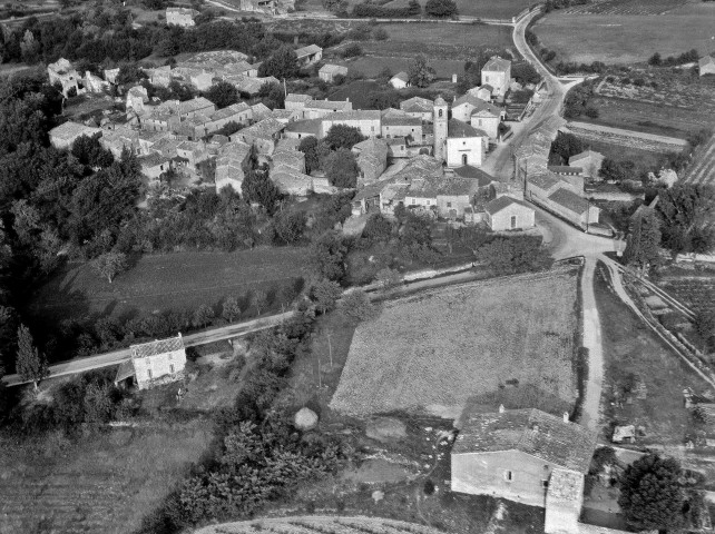 Colonzelle. - Vue aérienne du village