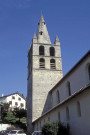 Saint-Jean-en-Royans.- Le clocher de l'église.