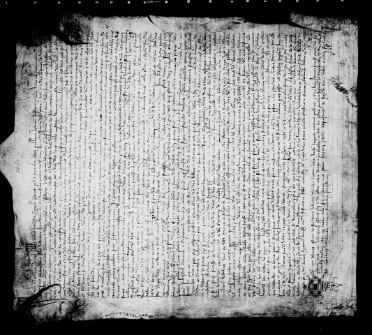 Accord avec le camérier de Saint-Ruf de Valence au sujet d'une rente annuelle.