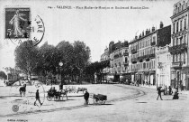 Boulevard Maurice Clerc et la place Madier-de-Montjau.