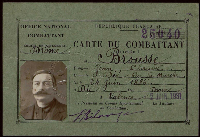 Brousse, Jean Claude