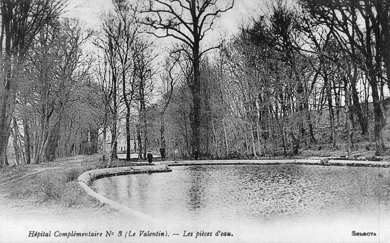 Bourg-lès-Valence.- Le parc du Valentin.