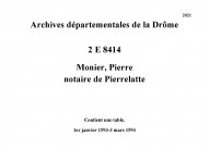 1er janvier 1593-3 mars 1594