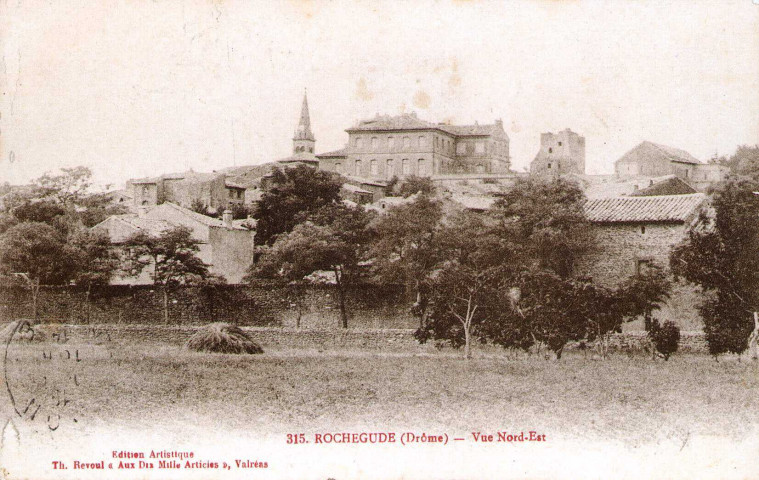 Vue générale du village.
