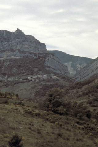 Chalancon.- Vue générale du village.