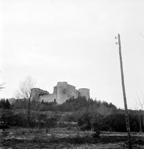 Puygiron. - Le château.