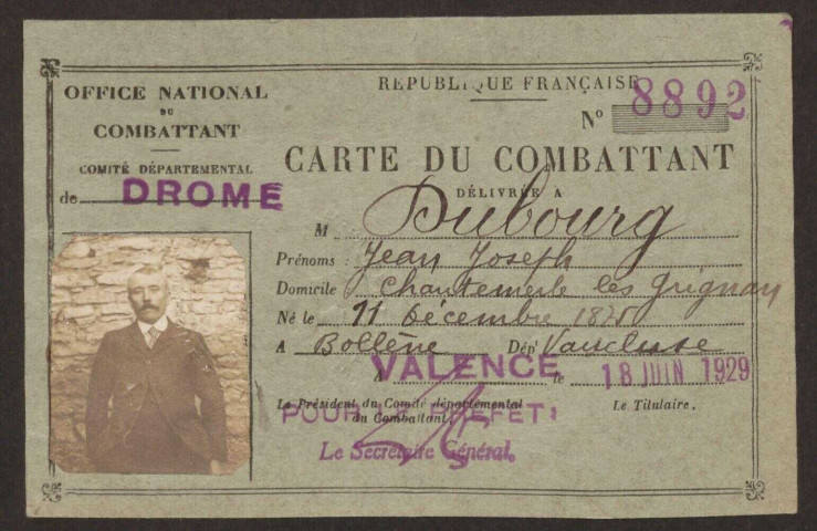 Dubourg, Jean Joseph