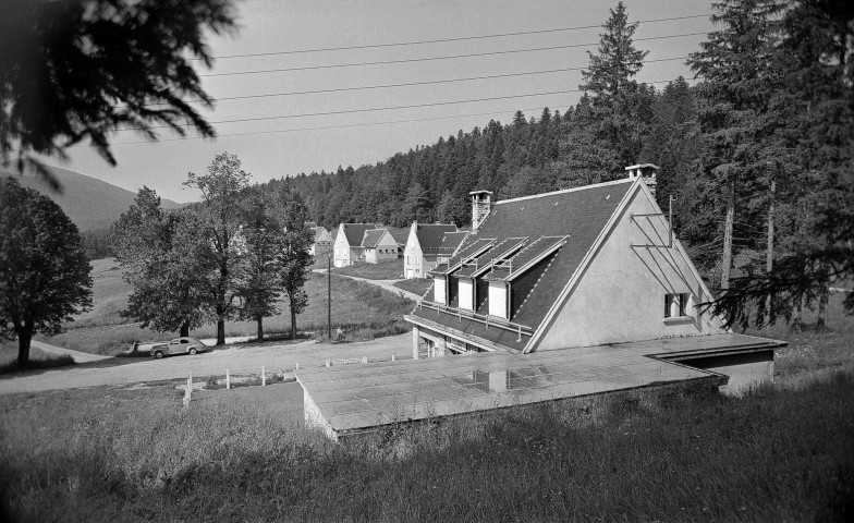 Bouvante.- Chalets de la forêt de Lente