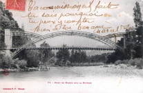 Le pont de Manne sur la Bourne.