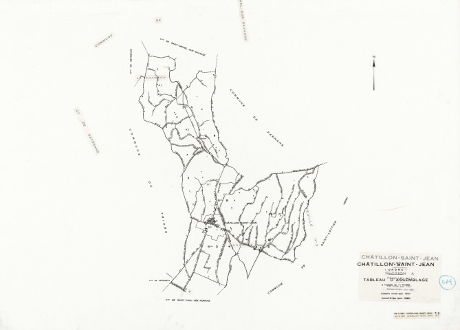 Tableau d'assemblage. 1983.