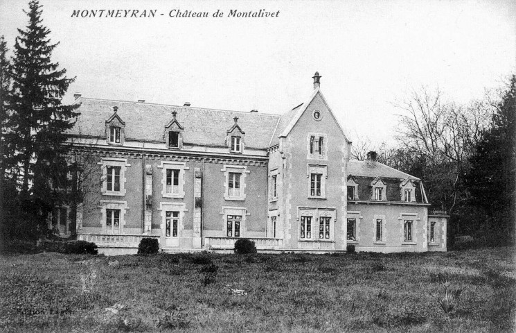 Le château de Montalivet.