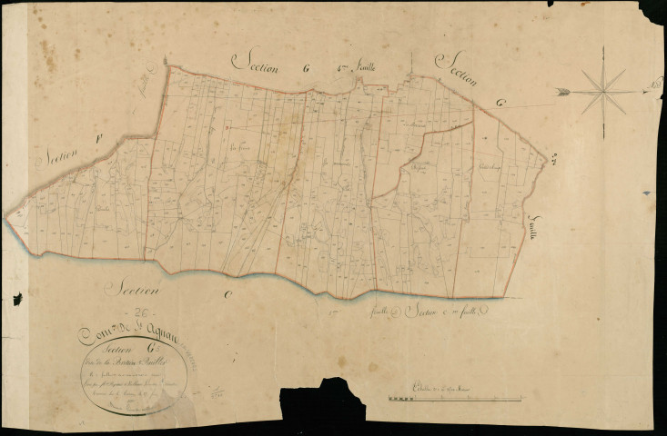 Section G5, Britière (la) et Ruillers.