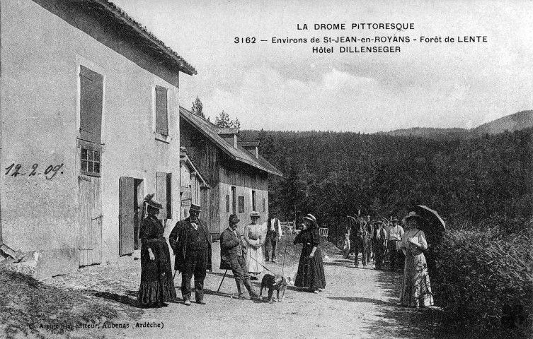 Le Vercors.- La route des Grands-Goulets.