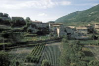 Saint-Benoît-en-Diois.- Vue du village.