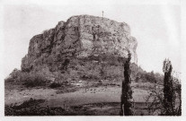 Plan-de-Baix.- Le rocher du Vellan