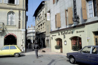 Valence.- Les premières rues piétonnes.