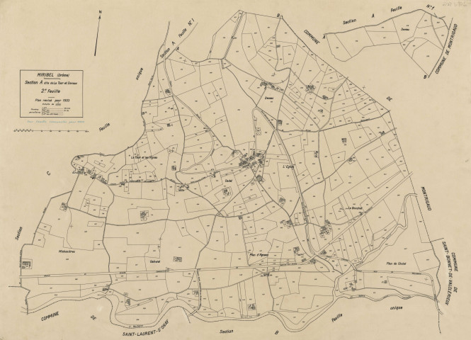 A2, La Tour et Deveau. 1933-1935.