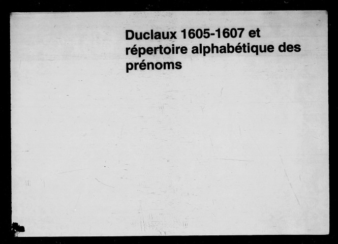 1er janvier 1603-16 février 1604