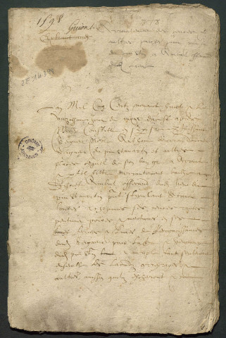 11 août-1er novembre 1598