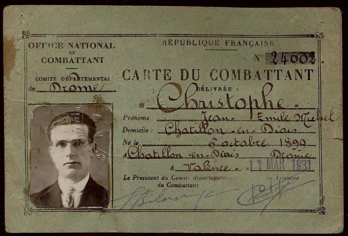 Christophe, Jean Émile Michel