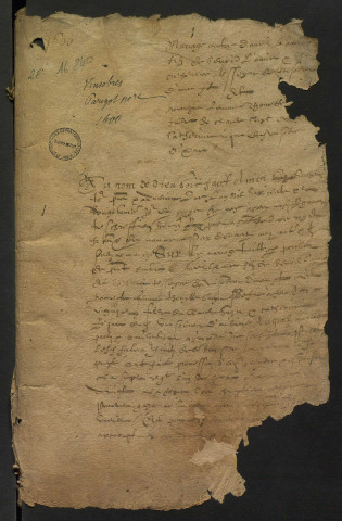 Fragments (1600-1616).