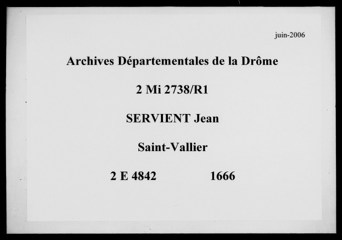 14 juin-31 décembre 1666