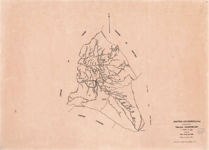 Tableau d'assemblage. 1988.