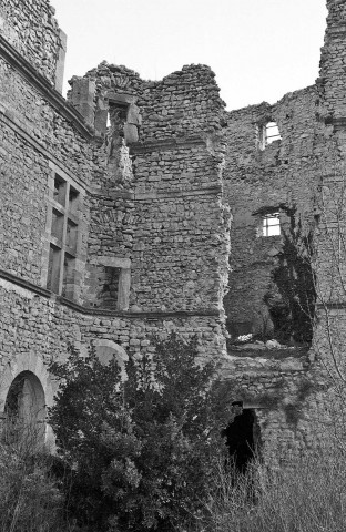 Montbrun-les-Bains. - L'aile sud-est du château.