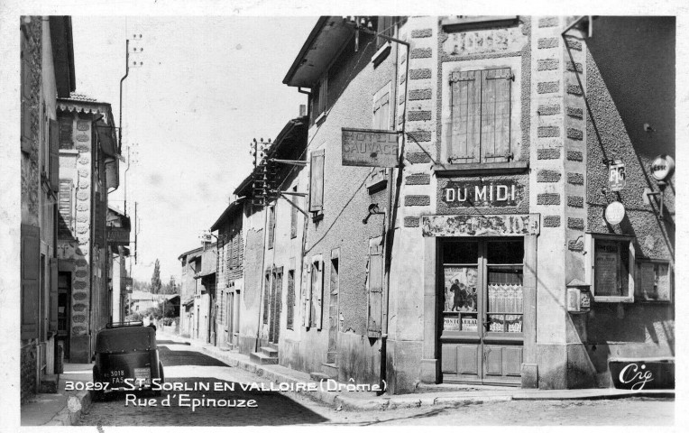 Route d’Épinouze.