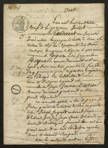 1er juillet-31 décembre 1839