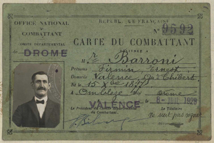 Barroni, Firmin Ernest