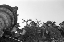 Hauterives.- Détail du palais idéal du Facteur Cheval.