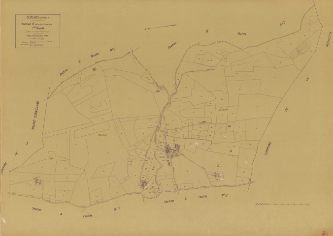 B1, Les Échevins. 1932.