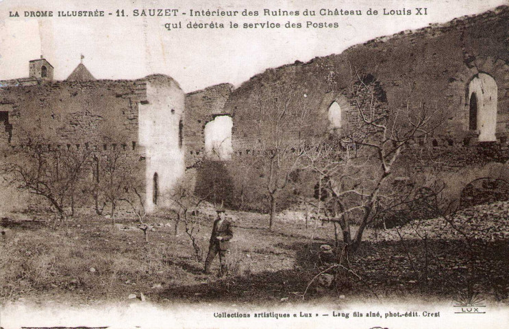 Vestiges du château.