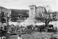 Marsanne.- L'enclos du Champ de foire.