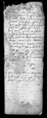 Notes brèves (2 octobre 1561-4 octobre 1566).