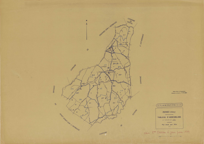 Tableau d'assemblage. 1974-1979.