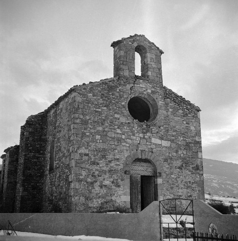 Crupies.- La chapelle Saint-Jean-Baptiste avant la restauration de 1960.