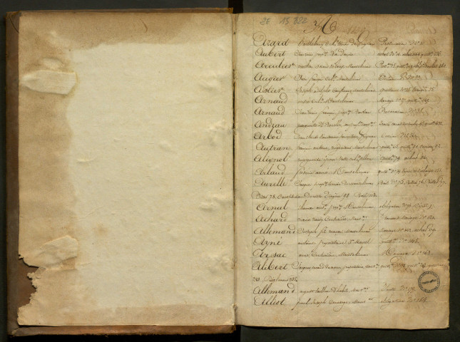 1er janvier-30 juin 1839