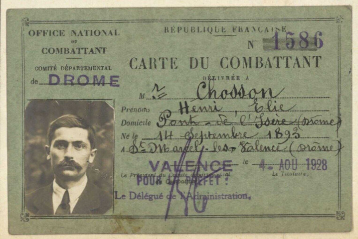 Chosson, Henri Élie