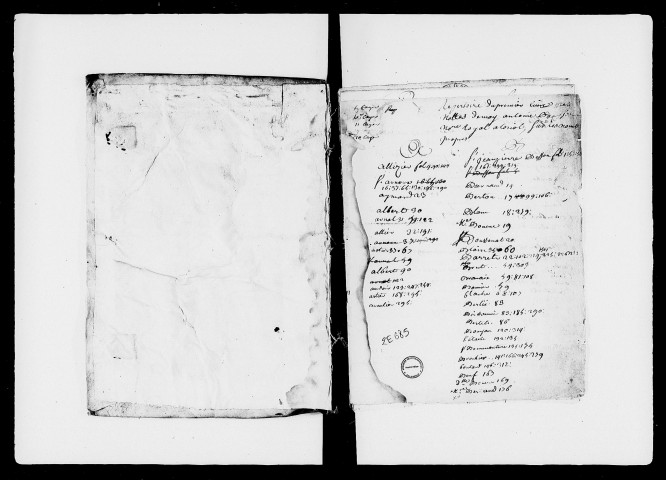 21 août 1715-26 décembre 1722