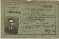Chomis, Marcel Georges Auguste
