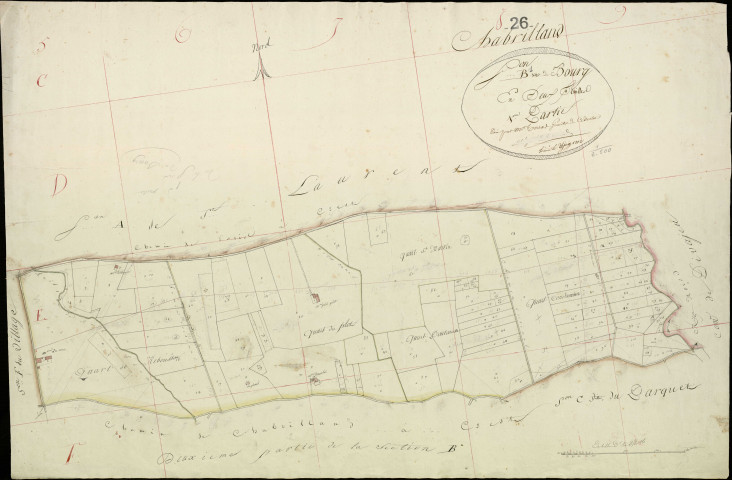 Section B1, Bourg (le).