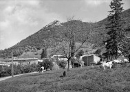 Saint-Andéol.- Vue du hameau Saint-Etienne-en-Quint.