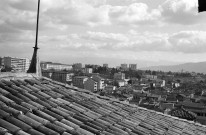 Romans-sur-Isère.- Vue du vieux Romans depuis le clocher de la collégiale Saint-Barnard.