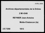 1er juillet-27 décembre 1813