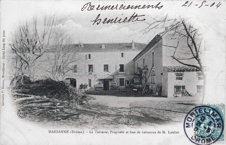 Maison natale d’Émile Loubet, président de la République.