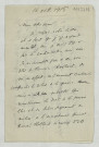 LAScontestant les écrits de Georges Le Cardonnel sur Romain Rolland qui, selon lui, essaye d'être une conscience en cette période de guerre et lui parlant également du caractère allemand et du génie germanique.